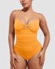 Shaping Swimsuit: Elegant Cross Straps On The Back Shaping Swimsuit