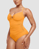 Shaping Swimsuit: Elegant Cross Straps On The Back Shaping Swimsuit