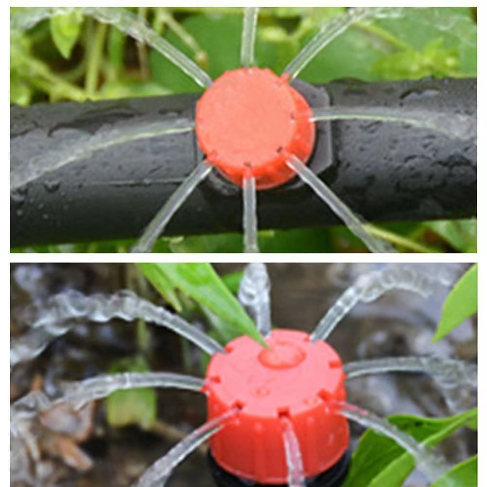 100 pieces Adjustable irrigation drippers (free hole opener)