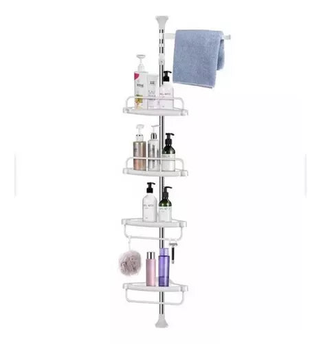 Adjustable Corner Organizer – Transform Your Bathroom in Seconds