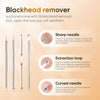 Rechargeable Pore Vacuum Cleaner - 6-in-1 Blackhead Remover with Smart Display and Suction Device