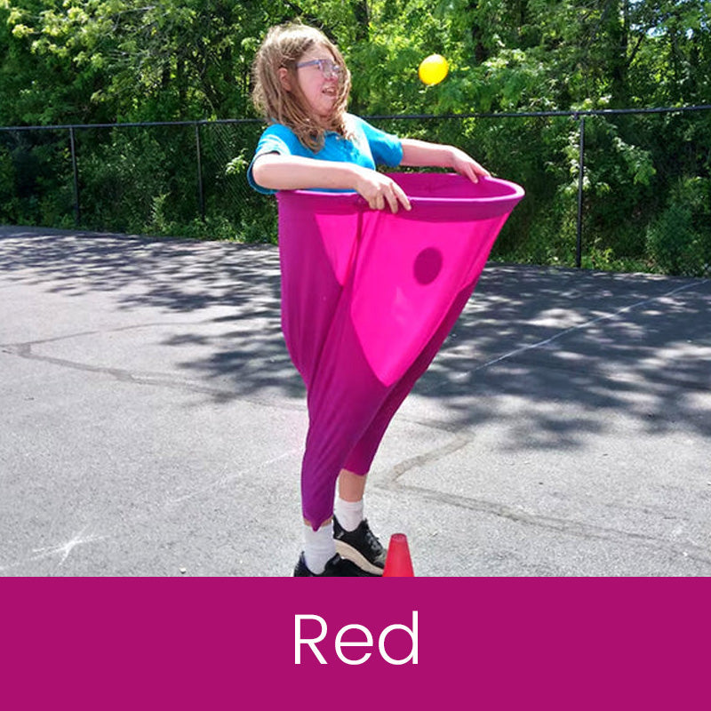 Outdoor Catch Game with Giant Pants for Group Fun