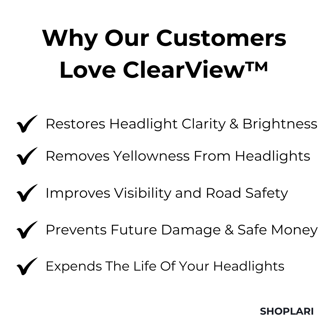 ClearView™ Headlight Repair Fluid I Last Day 1+1 FREE