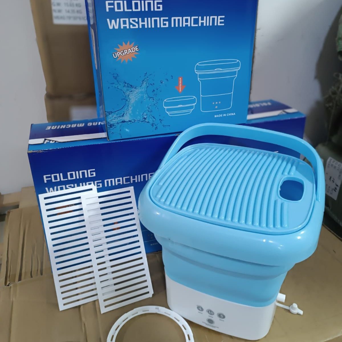 Mini portable washing machine: quick wash and dry