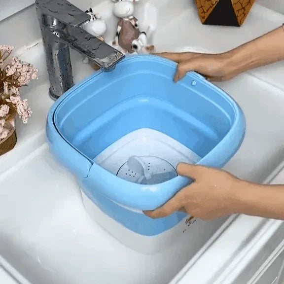 Mini portable washing machine: quick wash and dry