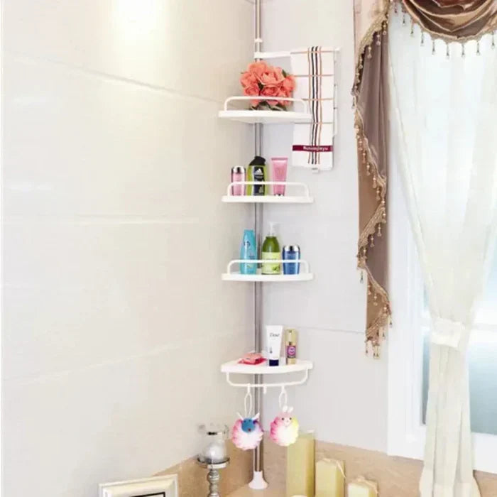 Adjustable Corner Organizer – Transform Your Bathroom in Seconds