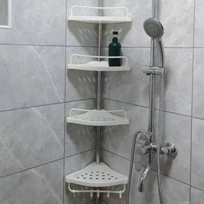 Adjustable Corner Organizer – Transform Your Bathroom in Seconds