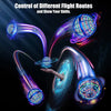Flying luminous ball for fun and interactive games