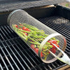 1+1 Free | Portable stainless steel rolling grill basket