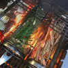 1+1 Free | Portable stainless steel rolling grill basket