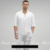 Men's Two-Piece Cotton Set: Top and Pants