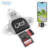 BytePort 4-in-1 SD Card Reader – USB-C & USB 3.0