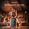Creative dog-shaped whiskey bottle