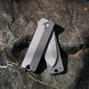 TiSpin Blade — Titanium Magnetic Fidget Utility Knife