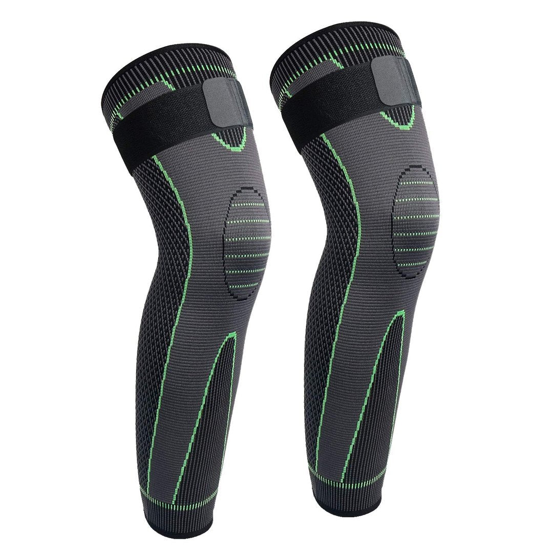 Self-heating knee brace: quick relief from pain