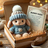 Handmade Mini Rabbit Hug 🐇 - Adorable Easter Gift for Children & Adults
