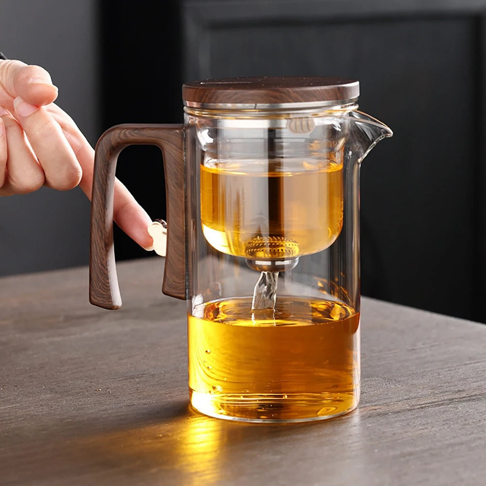 Heat-Resistant Glass Teapot