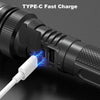 Survival LED flashlight 2025 - As bright as a lightsaber with power bank function