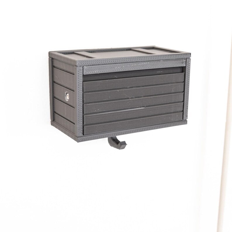 🚗🔑Industrial key holder for wall mounting