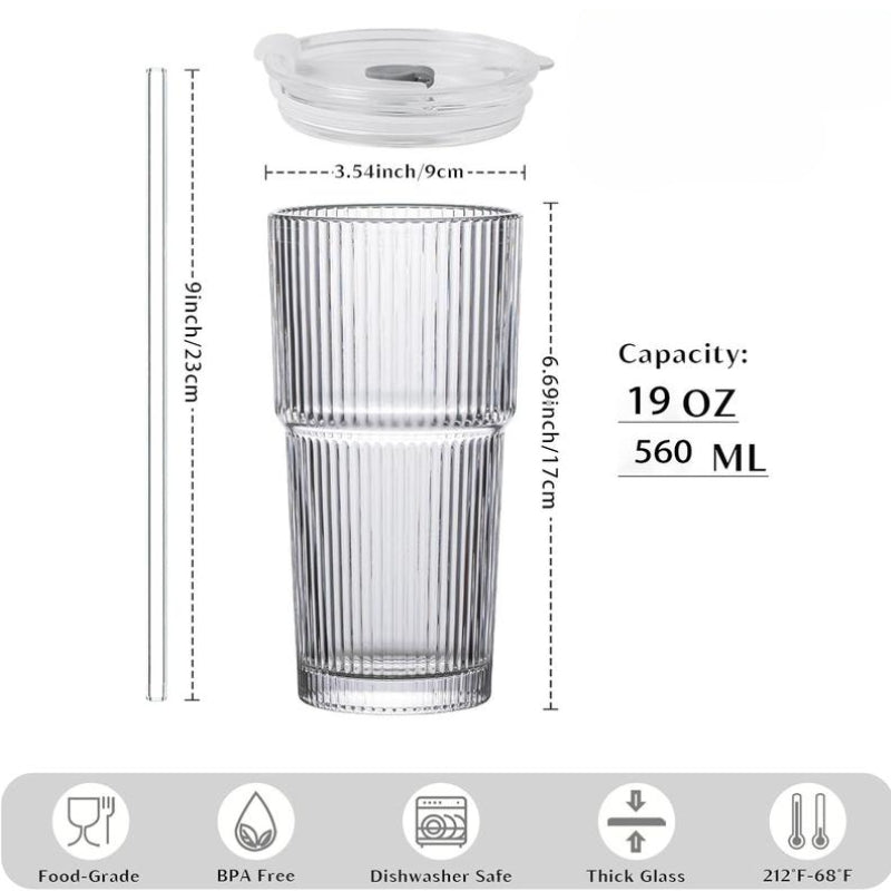 Ribbo Glass Tumbler
