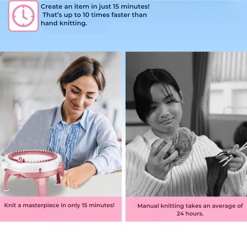 SpinCraft™ – Knit Easily & With Style | Your Key to Unlimited Creativity!