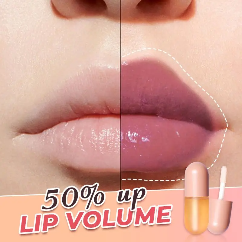 Instantly plump lips, without injections