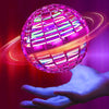 Flying luminous ball for fun and interactive games