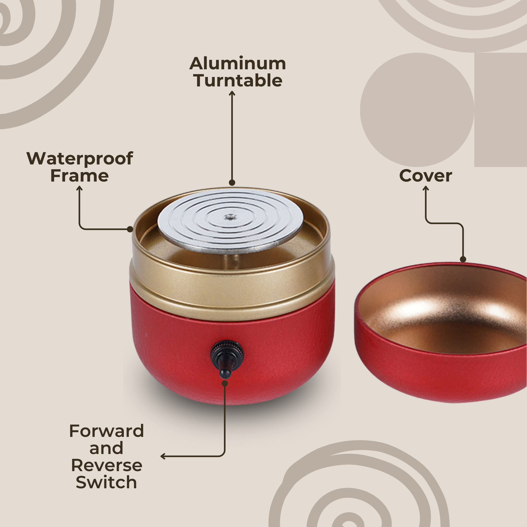 Poterio™ | Mini Portable Pottery Machine