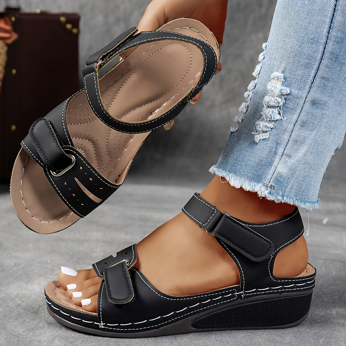 Célima™ - Leather Orthopedic Sandals