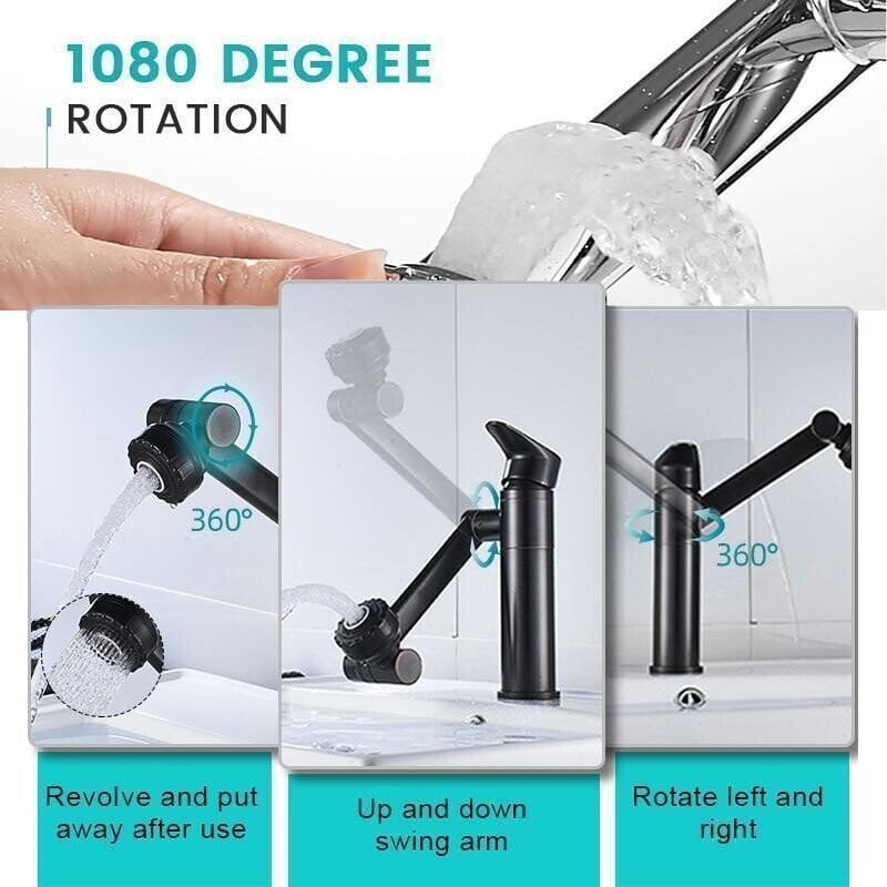 aldorian™-Universal 360 ° Rotatable Faucet (Limited Sale) | Classy and Elegant Look