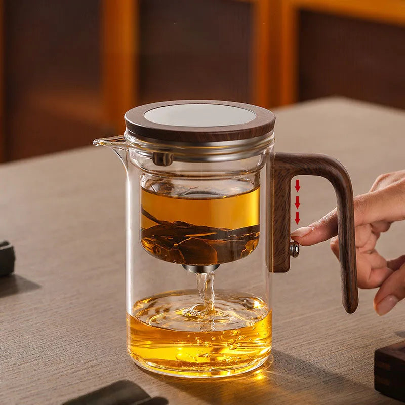 Heat-Resistant Glass Teapot