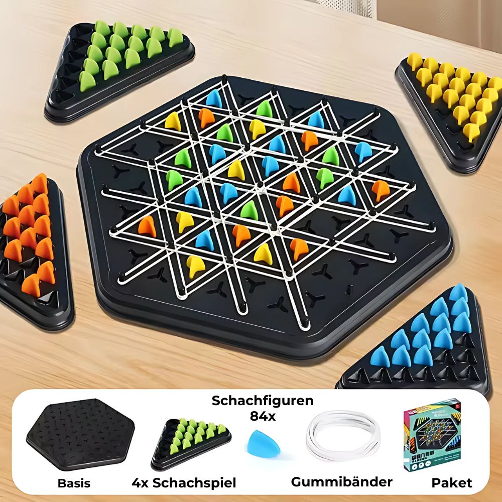 KnotLogic™ - Chain Triangle Chess Game [Last day discount]