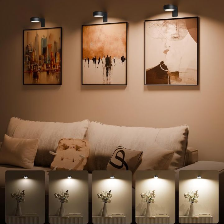 1+1 Free | Magnetic LED picture light - Dimmable & rechargeable