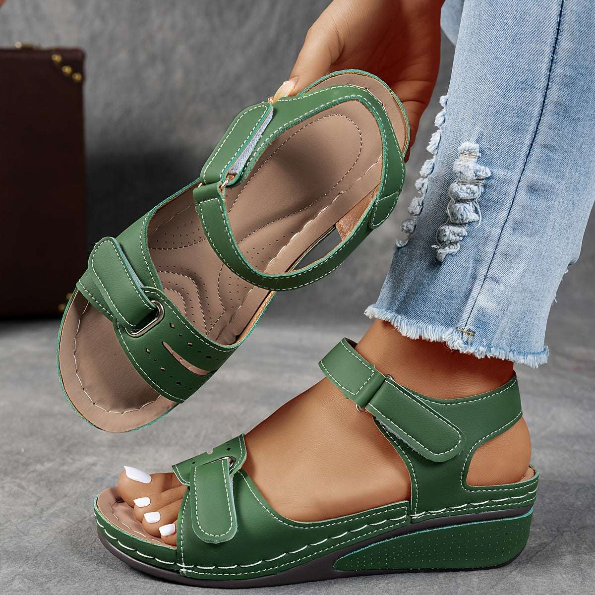 Célima™ - Leather Orthopedic Sandals
