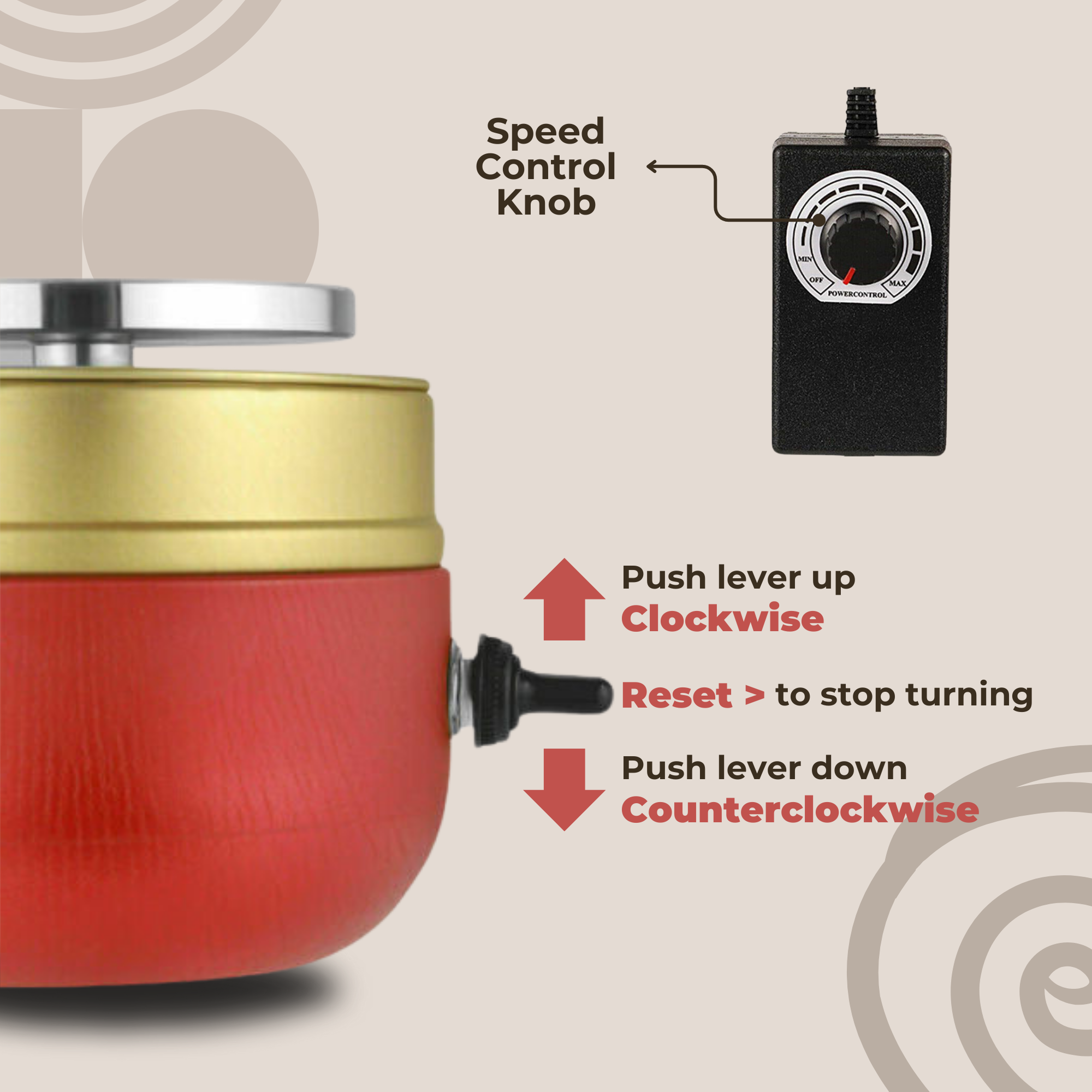Poterio™ | Mini Portable Pottery Machine