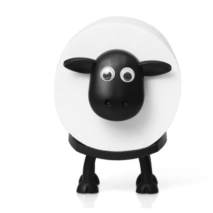 Sheep-shaped toilet paper holder