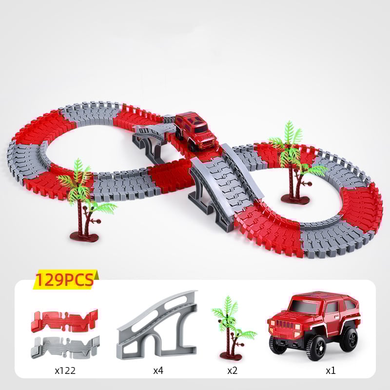 Trails track™ FlexibleTrack - Flexible Rail Track Toy Set