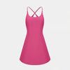 SculptEase – Shaping Backless Sports Dress with Bathroom Friendly Design