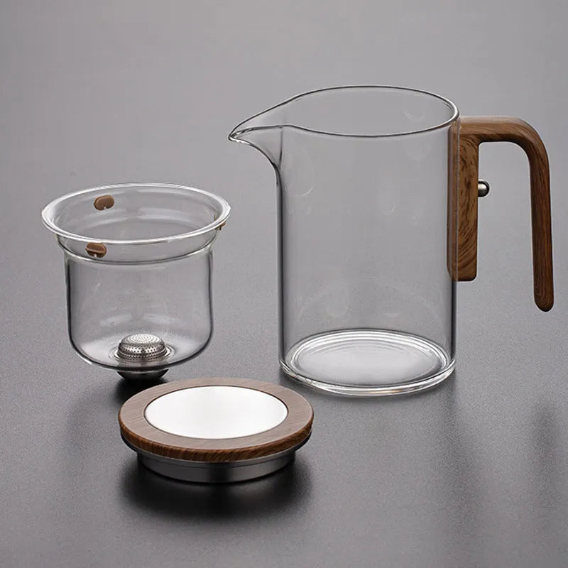 Heat-Resistant Glass Teapot