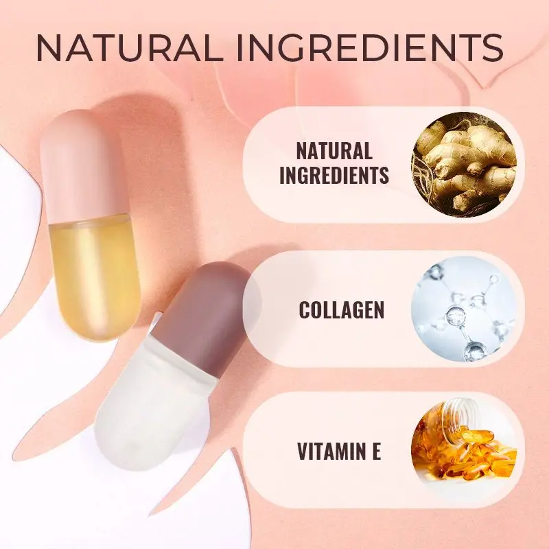 Instantly plump lips, without injections