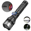 Survival LED flashlight 2025 - As bright as a lightsaber with power bank function
