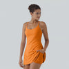 SculptEase – Shaping Backless Sports Dress with Bathroom Friendly Design