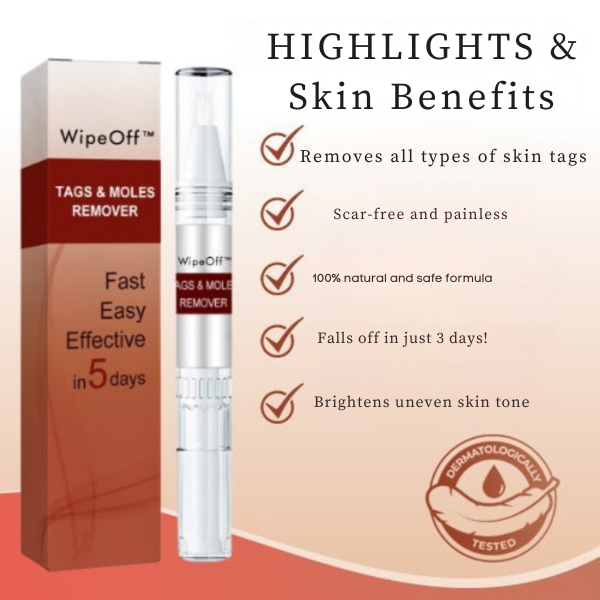 Wipe-off Mole and Stain Remover
