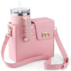 Crossbody Bag with Sports Water Bottle Holder For Women