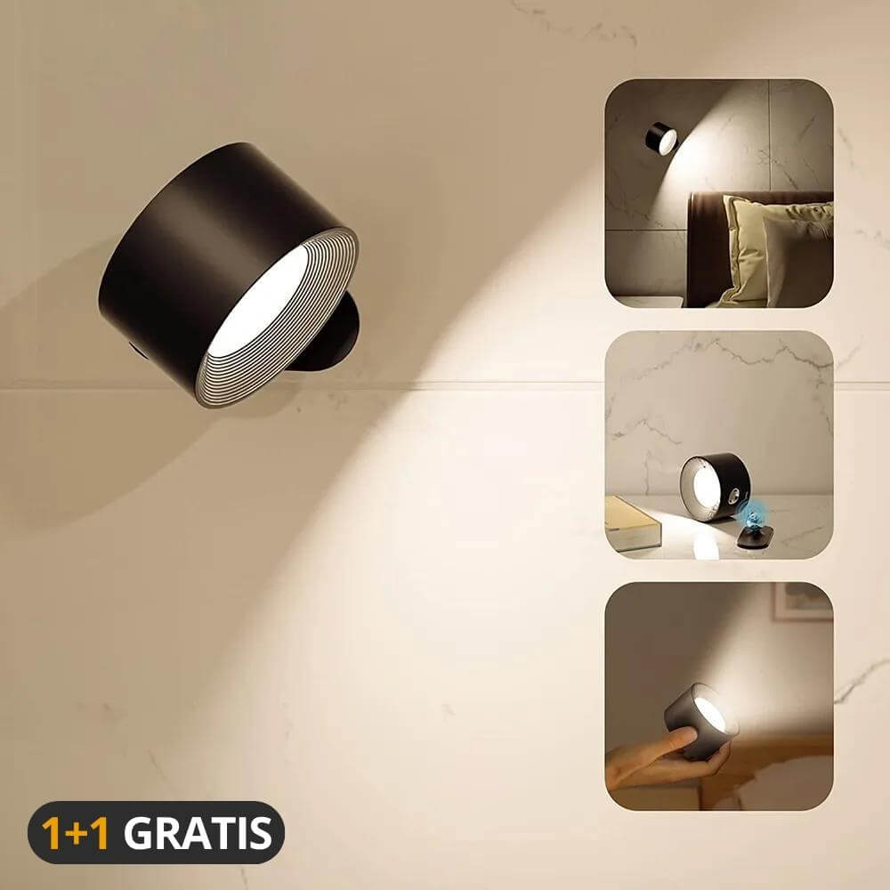 Vermoila - Eindeloze Wandlamp (1+1 GRATIS)