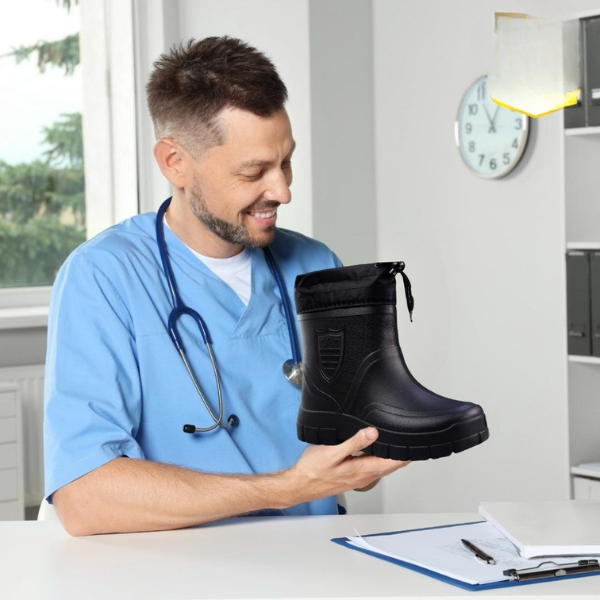 Vermoila - RainTex - Ergonomic & Waterproof Thermal Rain Boots for Winter - Special Promotion 1+1 Free