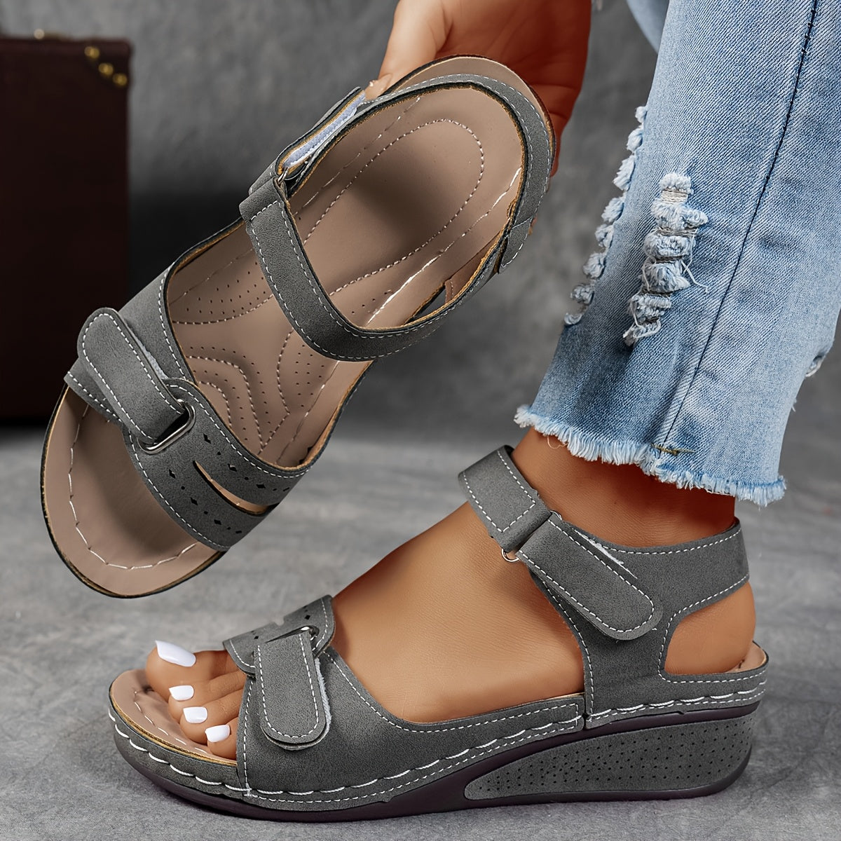 Célima™ - Leather Orthopedic Sandals