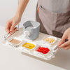 Savor Stack – Stackable Dipping Sauce Plate and Holder Set