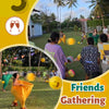 Outdoor Catch Game with Giant Pants for Group Fun