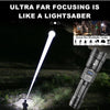 Survival LED flashlight 2025 - As bright as a lightsaber with power bank function